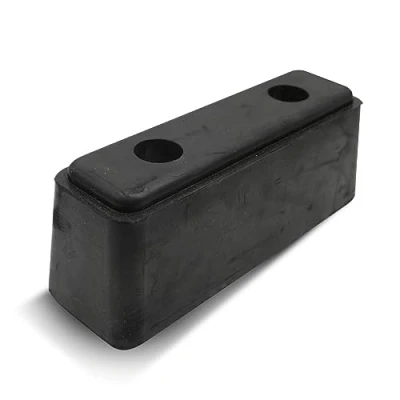 Bild av DOJA Barcelona Gummipluggar för lastbilar 2 pack Gummistopp 240 x 80 89 mm Gummi Lastbilstillbehör släpvagn, husbilstillbehör, garage hjulstopp, parkering