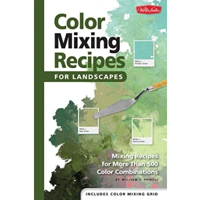 Bild av color Mixing recipes for Landscapes: more than 400 combinations