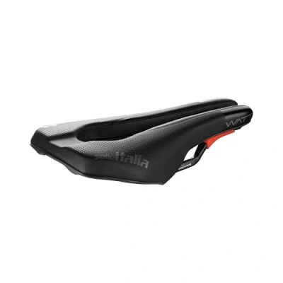 Bild av SELLE ITALIA Siodło WATT SUPERFLOW KIT CARBONIO (id match U3) carbon/keramic 7x9, fibra tek, svart (NEW)