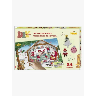 Bild av Hama Midi DIY Adventskalender 5000 Pärlor 2023