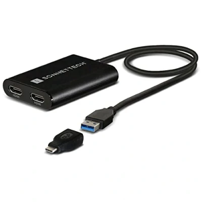 Bild av Sonnet DisplayLink Dual 4K HDMI adapter