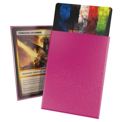 Bild av Ultimate Guard Cortex Matte Sleeves Standard Size (100) (66 x 91 mm), färg: rosa
