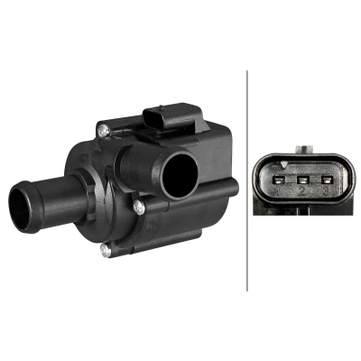 Bild av HELLA 8TW 358 304 711 Pompe à eau additionnelle 12 électrique AUDI: Q5, A5 B9 Coupe, A6 C7 Avant