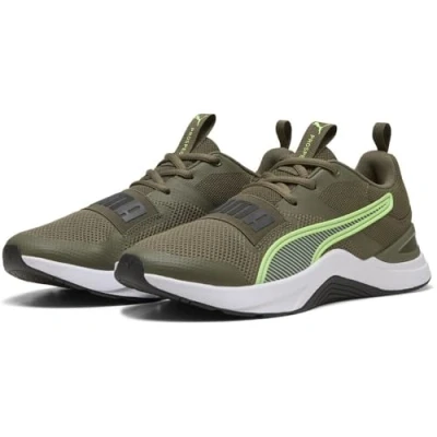 Bild av Puma Prospect Unisex Träningsskor, Storlek: 37, Loden green/black/green glare Textil/syntet