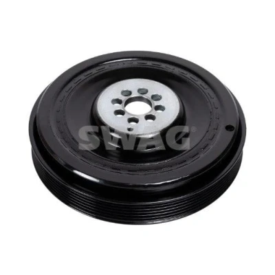 Bild av SWAG 30 93 7170 Poulie Damper 6PK 190 5 pour vilebrequin AUDI: A6 C6 Allroad, Q5, A4 B7 Avant, VOLKSWAGEN: Touareg I