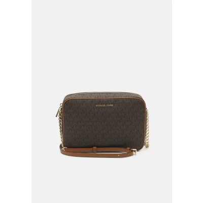 Bild av Michael Kors JET SET Crossbody Axelremsväska, Storlek: One Size, Brown
