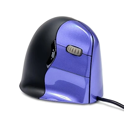 Bild av Evoluent Standard mus Ergonomisk Optic 3 knappar Svart