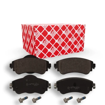 Bild av FEBI BILSTEIN 16866 Jeu de plaquettes frein Essieu avant avec indicateur d&#039;usure kit vis CITROËN: C4 II 5 portes, DS4 portes