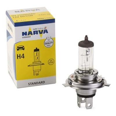 Bild av NARVA 488813000 Ampoule, projecteur longue portée H4 12V 60/55W Halogène CITROËN: Jumpy I Van, II MPV, C2 3/5 portes, PEUGEOT: Expert Van