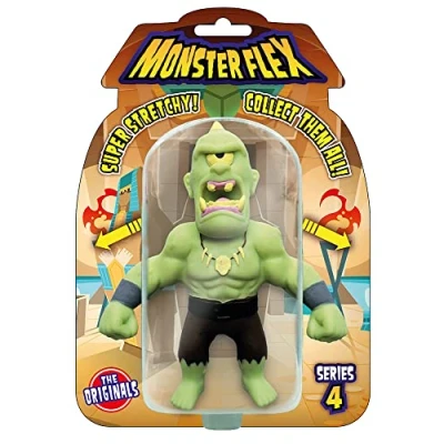 Bild av Silverlit Monster Flex Super Stretchig figur 15 cm 14 samlarmonster varav 2 lyser i mörkret från 5 år
