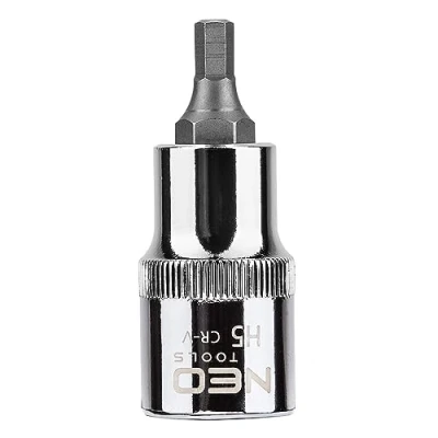 Bild av NEO TOOLS 08 770 Clé à douille 1/2 7422 H5 Acier chrome vanadium, d&#039;outil héxagonal intérieur