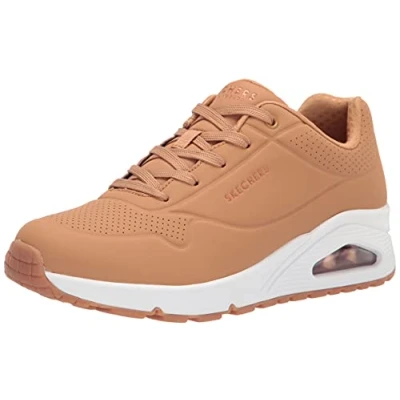 Bild av Skechers Uno Stand on Air Sneaker för kvinnor, Brun, 42 EU