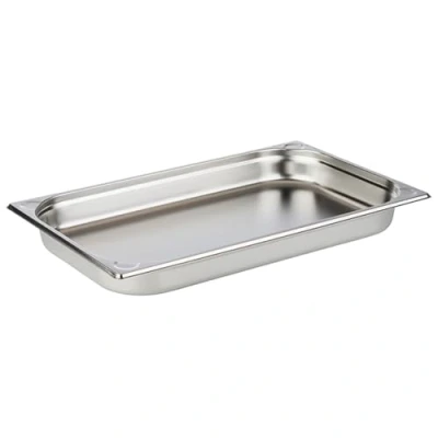 Bild av APS 81109 GN behållare 1/1, gastronorbehållare rostfritt stål rostfri/mått 32,5 x 53 cm/djup 55 mm/volym 6,5 liter