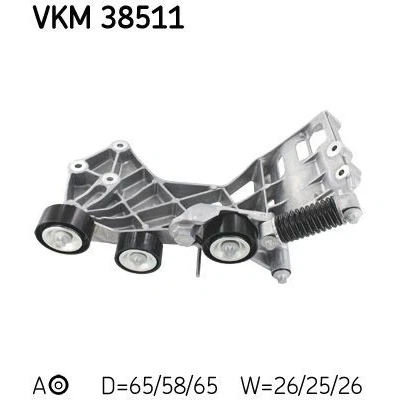 Bild av Spännrulle, aggregatrem Skf VKM 38511
