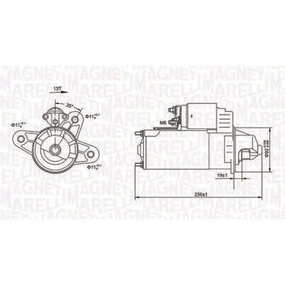 Bild av Startmotor MAGNETI MARELLI 063720977010