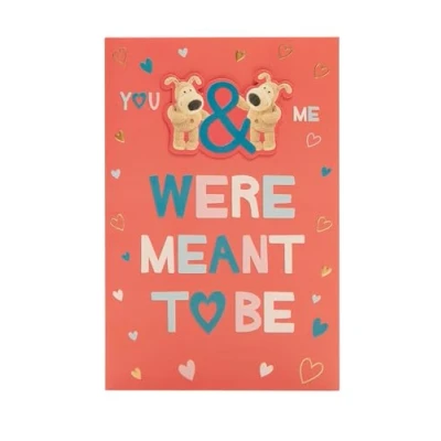Bild av Boofle Alla hjärtans dagskort för honom/henne/pojkvän/flickvän/make/fru/partner söt design