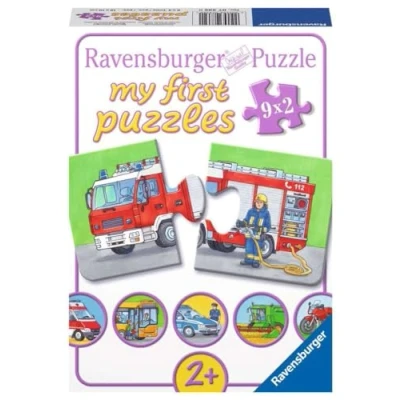Bild av Ravensburger Einsatzfahrzeuge Pussel för barn, Storlek: One Size, Multi coloured