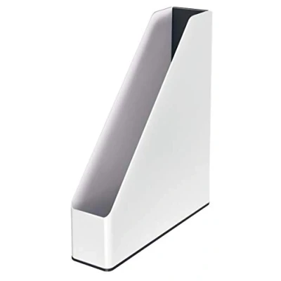 Bild av Leitz WOW Tidskriftssamlare, A4, vit/svart, 53621095