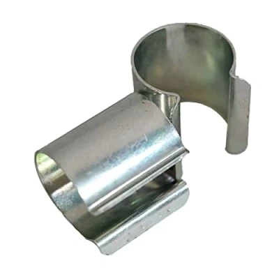 Bild av TECPLAST 20 stycken klämmor för växthus presenning 35 mm x 30 CP hög kvalitet fästklämmor metall zinkbeläggning