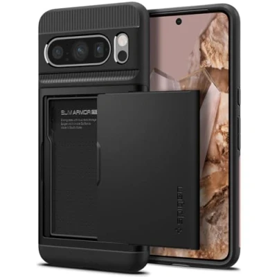 Bild av Spigen Tough Armor Fodral kompatibel med Google Pixel 8 Pro Svart