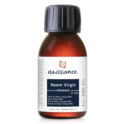 Bild av Naissance Ekologisk Neemolja (nr.235) 100ml Naturlig, Certifierad Organisk, Vegan, Kallpressad, Hexanfri, Ingen GMO