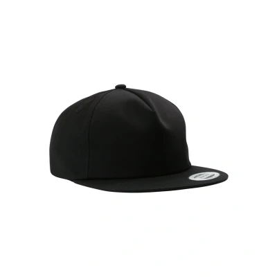 Bild av Flexfit Unstructured 5PANEL Snapback Keps, Storlek: One Size, Black