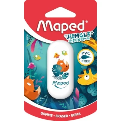 Bild av Maped Jungle Fever radergummi effektiv radering, djungeldesign perfekt för barn,