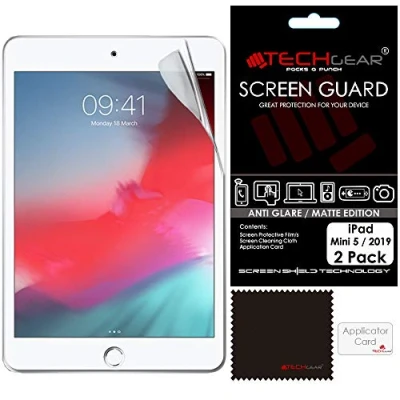 Bild av TECHGEAR [2 pack] Anti bländning skärmskydd för iPad Mini 5 (2019), matt skydd kompatibel med nya 2019 Apple
