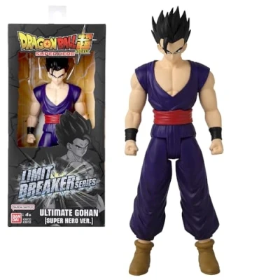 Bild av BANDAI Dragon Ball Super jättegränsbrytarfigur Ultimate Gohan officiell licens stor ledad figur leksak för barn från 4 år 36756