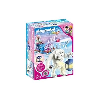 Bild av PLAYMOBIL Magic 9473 snörulle med snö och ljuseffekt, från 4 år