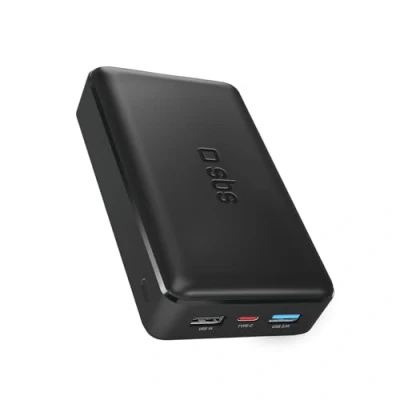 Bild av SBS Power Bank laddare 20 000 mAh, 1 x 10 W USB A port och 5 W, C, smal, lätt, laddar upp till 8 gånger smartphone 4 surfplatta