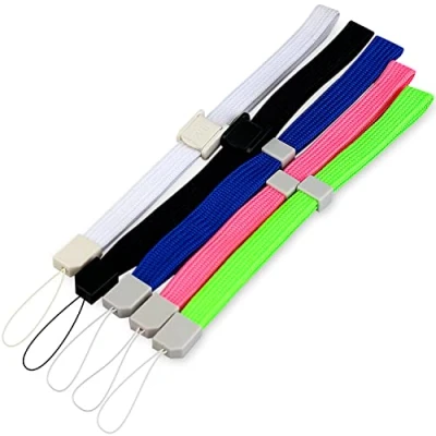 Bild av OSTENT Wrist Strap Compatible for Nintendo Wii Remote Controller DSi/DS Lite/3DS/PSP/DV Console Pack of 5