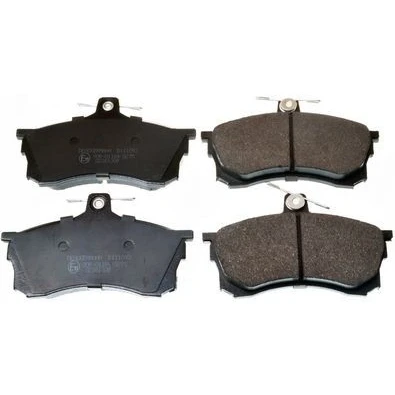 Bild av DENCKERMANN B111093 Jeu de plaquettes frein Essieu avant contact signal d&#039;usure exclu MITSUBISHI: Carisma 5 portes, Berline