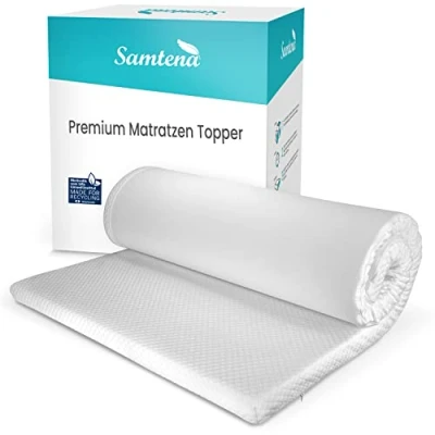Bild av Samtena viskoelastiskt madrasskydd Deluxe med memory foam effekt, 100x200x5cm