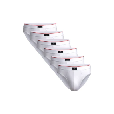 Bild av Danish Endurance 6 PACK Ultracomfort Briefs, Storlek: Large, White