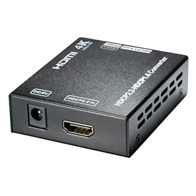Bild av Maxtrack CS35L Transmedia HDMI 4K HDCP 2.2 omvandlare, inklusive strömförsörjning svart