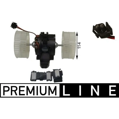 Bild av MAHLE ORIGINAL AB 133 000P Pulseur d&#039;Air pour véhicules avec système de climatisation direction à droite/à gauche BMW: 5 Berline, Touring
