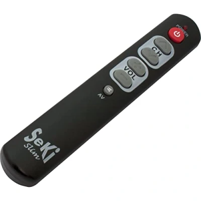 Bild av SeKi Slim, universal, programmerbar fjärrkontroll med stora knappar.