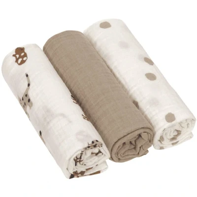 Bild av Lässig Swaddle Filtar 3 pack 85x85, Royal Blue