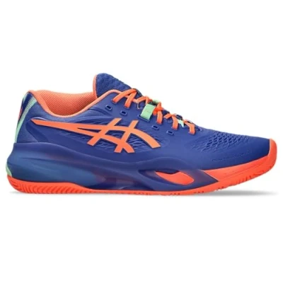 Bild av Asics GEL Resolution Padelskor, Storlek: 46, Dark cobalt/vivid coral Konstmaterial/textil