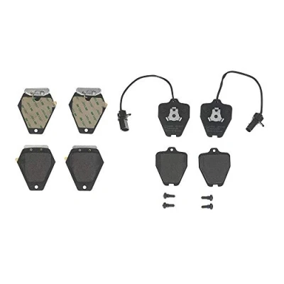 Bild av BREMBO P 85 096 Jeu de plaquettes frein contact signal d&#039;usure inclus avec vis d&#039;étrier frein, clip piston sans accessoires