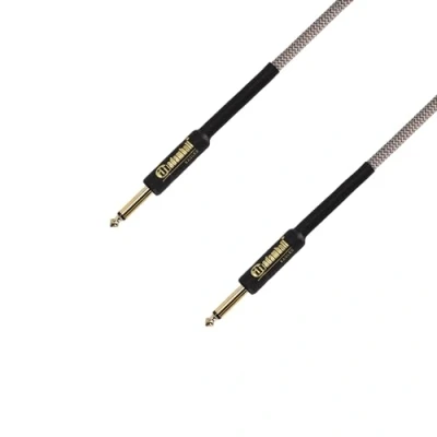 Bild av Adam Hall Cables 4 Star instrumentkabel nylonrock teleskop TS, brun, 3 m
