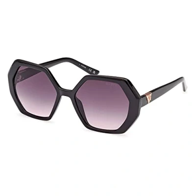 Bild av Guess Solglasögon, Storlek: One Size, Shiny black /gradient smoke