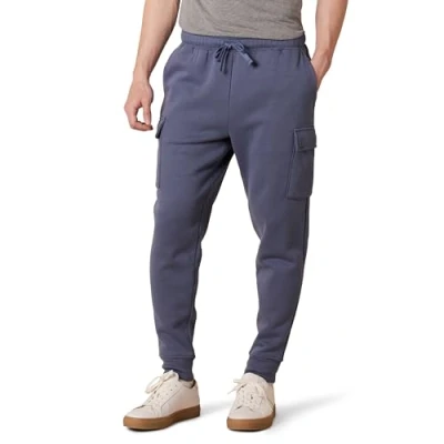 Bild av Amazon Essentials Herr Cargo Fleece Jogger Sweatpant, Indigo, Small