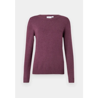 Bild av Viril O Neck L/S stickad topp Noos, Fig, XL