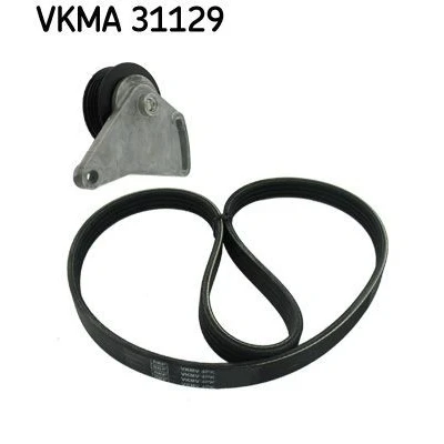 Bild av SKF VKMA 31129 Jeu de courroies trapézoïdales à nervures AUDI: A4 B6 Avant, Berline, A6 C5 Berline