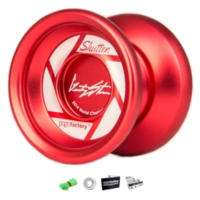 Bild av YoyoFactory SHUTTER Yo Red (World Yoyo Champion Pro Model)