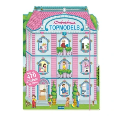 Bild av Trötsch Stickerbuch Mein glitzerndes Stickerhaus: Beschäftigungbuch