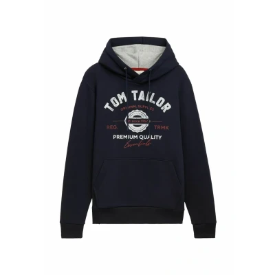 Bild av TOM TAILOR Sweatshirt för män, 10668 himmelskaptensblå, XL