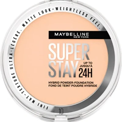 Bild av Maybelline New York hybridpulver lång hållbarhet matt lysande täckning vegansk och vattentät alla hudtyper Superstay 24 H färg: 1053 g